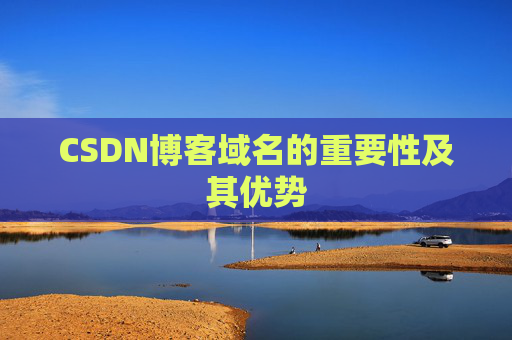 CSDN博客域名的重要性及其优势